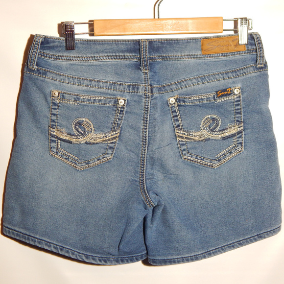 Seven denim shorts Size 10 - Picture 2 of 4